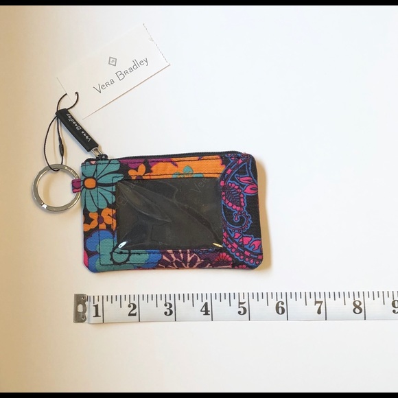 Vera Bradley Wallet Keychain - Picture 2 of 2